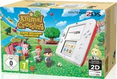 Carátula de Nintendo 2DS White + Red [Animal Crossing Bundle]
