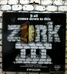 Carátula de Zork III: The Dungeon Master