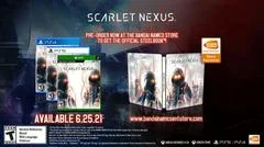 Carátula de Scarlet Nexus [Steelbook Edition]