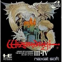Carátula de Wizardry III and IV