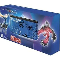 Carátula de Nintendo 3DS XL Pokemon Xerneas + Yveltal Blue Edition