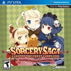 Carátula de Sorcery Saga: The Curse of the Great Curry God [Limited Edition]