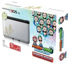 Carátula de Nintendo 3DS XL Silver Mario & Luigi Edition