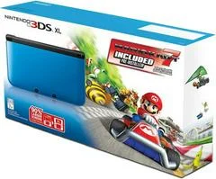 Carátula de Nintendo 3DS XL Blue + Black [Mario Kart 7 Pre-installed]