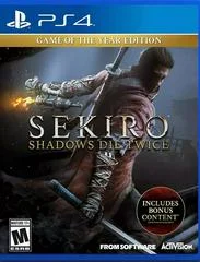 Carátula de Sekiro Shadows Die Twice [Game Of The Year]