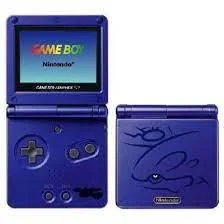 Carátula de Gameboy Advance SP [Kyogre Edition]