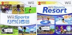 Carátula de Wii Sports & Wii Sports Resort