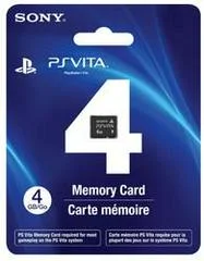 Carátula de Vita Memory Card 4GB