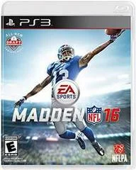 Carátula de Madden NFL 16
