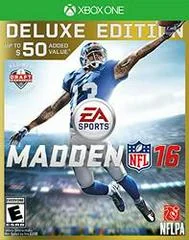 Carátula de Madden NFL 16 Deluxe Edition