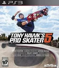 Carátula de Tony Hawk 5