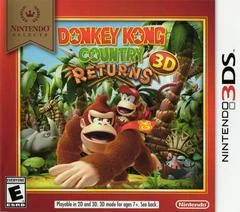 Carátula de Donkey Kong Country Returns 3D [Nintendo Selects]