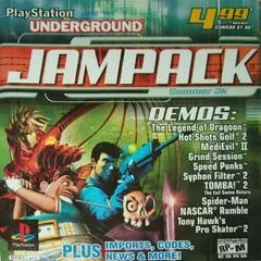 Carátula de PlayStation Underground Jampack Summer 2000