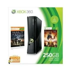 Carátula de Xbox 360 250GB Value Bundle Halo Reach Fable 3