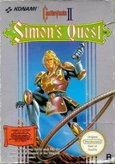 Carátula de Castlevania II Simon's Quest