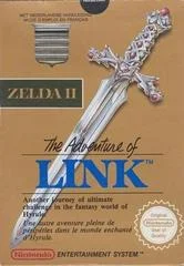 Carátula de Zelda II The Adventure of Link