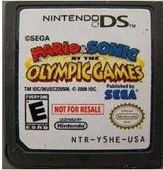 Carátula de Mario and Sonic at the Olympic Games [Not for Resale]
