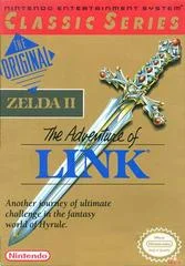Carátula de Zelda II The Adventure of Link [Gray Cart]
