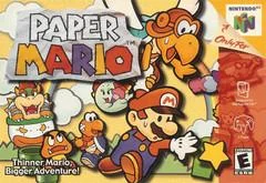 Carátula de Paper Mario