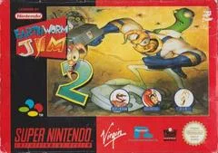 Carátula de Earthworm Jim 2