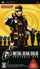 Carátula de Metal Gear Solid: Portable Ops