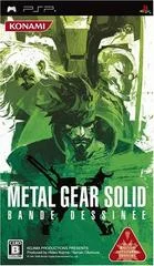 Carátula de Metal Gear Solid Bande Dessinee