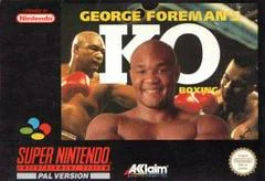Carátula de George Foreman's KO Boxing