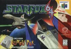 Carátula de Star Fox 64