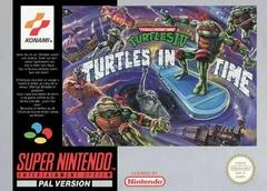 Carátula de Teenage Mutant Hero Turtles IV Turtles in Time