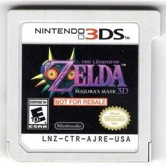 Carátula de Zelda Majora's Mask 3D [Not for Resale]