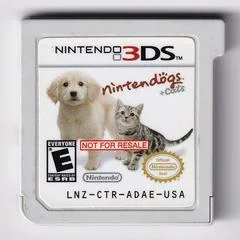 Carátula de Nintendogs + Cats: Golden Retriever & New Friends [Not for Resale]