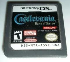 Carátula de Castlevania Dawn of Sorrow [Not for Resale]