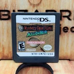 Carátula de Mystery Case Files MillionHeir [Not for Resale]