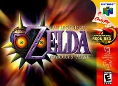 Carátula de Zelda Majora's Mask
