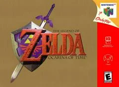 Carátula de Zelda Ocarina of Time