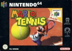 Carátula de Mario Tennis
