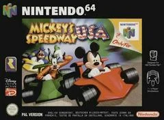 Carátula de Mickey's Speedway USA