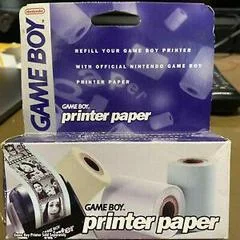 Carátula de Game Boy Printer Paper