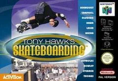 Carátula de Tony Hawk's Skateboarding