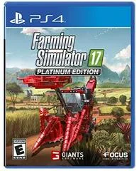Carátula de Farming Simulator 17 Platinum Edition