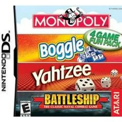 Carátula de Monopoly / Boggle / Yahtzee / Battleship