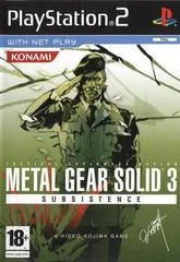 Carátula de Metal Gear Solid 3 Subsistence