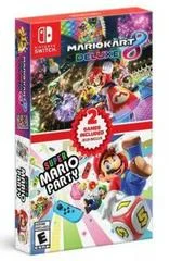 Carátula de Mario Kart 8 Deluxe + Super Mario Party Double Pack