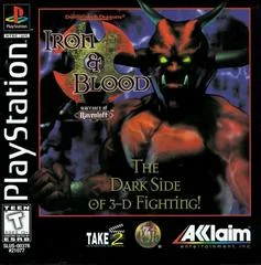 Carátula de Advanced Dungeons & Dragons Iron and Blood