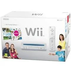 Carátula de Wii Console White v2: Family Edition