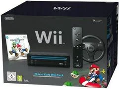 Carátula de Wii Console Black v2: Mario Kart Edition