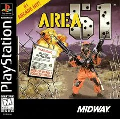 Carátula de Area 51
