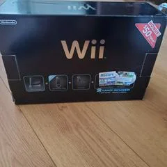Carátula de Black Nintendo Wii System [Wii Sports + Wi Sports Resort + Wii MotionPlus]
