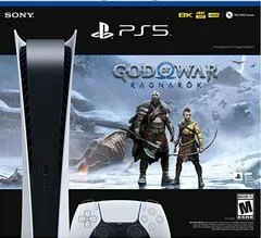 Carátula de PlayStation 5 Digital Edition Console God of War Ragnarok Bundle