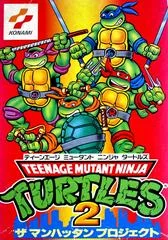 Carátula de Teenage Mutant Ninja Turtles 2: The Manhattan Project